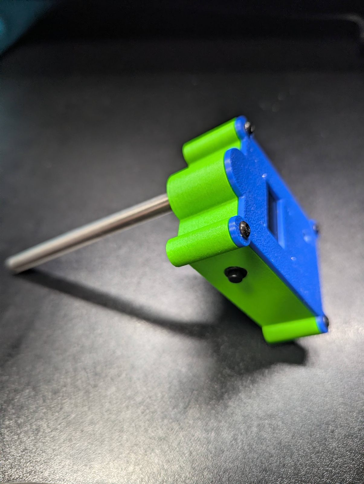 Side profile of PotWatch with the steel probe extended
